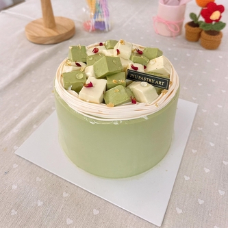 Long Jing Jasmine Cake 6"
